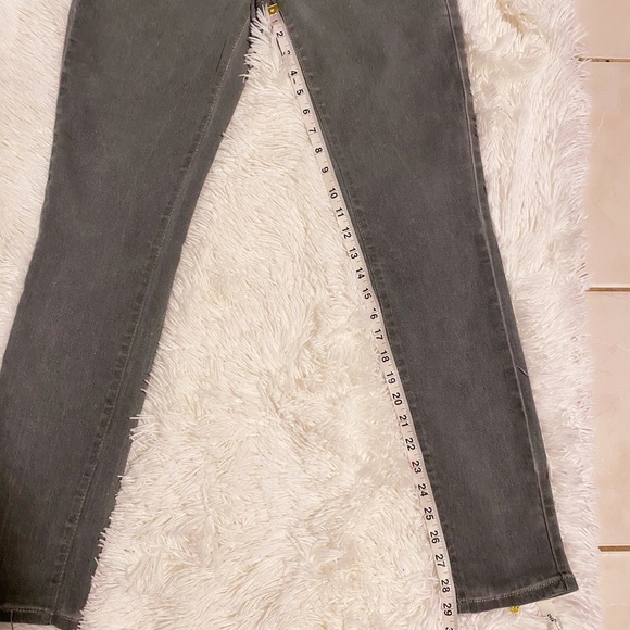 Almost Famous Gray Stretch Jeans - Picture 7 of 8